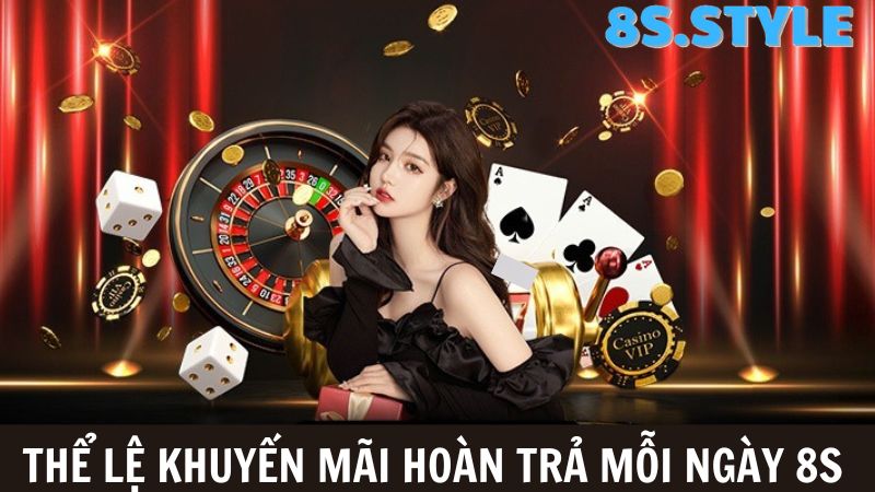 thể lệ khuyến mãi Hoàn trả mỗi ngày 8S